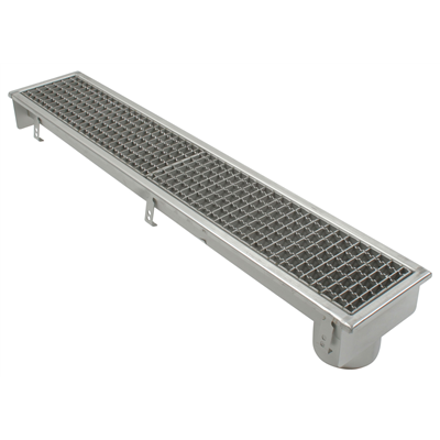 Blücher 670-B Golvränna 1100x150 rostfri